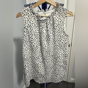 Black and White Tank Top